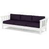 imageMartha Stewart by POLYWOOD Acadia 4Piece Deep Seating Set with Sofa in White Navy LinenNavy Linen