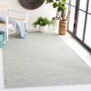 imageMartha Stewart x SAFAVIEH Outdoor Area Rug Collection  65quot Round Navy Weather Resistant ampamp Washable Ideal for Patio Backyard Mudroom Deck Dining Space MSR4490NGreen