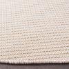 imageMartha Stewart x SAFAVIEH Outdoor Area Rug Collection  65quot Round Navy Weather Resistant ampamp Washable Ideal for Patio Backyard Mudroom Deck Dining Space MSR4490NBeige