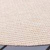 imageMartha Stewart x SAFAVIEH Outdoor Area Rug Collection  65quot Round Navy Weather Resistant ampamp Washable Ideal for Patio Backyard Mudroom Deck Dining Space MSR4490NBeige