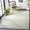 imageMartha Stewart x SAFAVIEH Outdoor Area Rug Collection  8 x 10 Blue ampamp Beige Weather Resistant ampamp Washable Ideal for Patio Backyard Mudroom Deck Dining Space MSR4491MGreenIvory