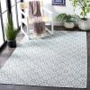imageMartha Stewart x SAFAVIEH Outdoor Area Rug Collection  8 x 10 Blue ampamp Beige Weather Resistant ampamp Washable Ideal for Patio Backyard Mudroom Deck Dining Space MSR4491MBlueBeige