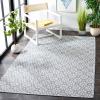 imageMartha Stewart x SAFAVIEH Outdoor Area Rug Collection  8 x 10 Blue ampamp Beige Weather Resistant ampamp Washable Ideal for Patio Backyard Mudroom Deck Dining Space MSR4491MNavyIvory