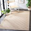 imageMartha Stewart x SAFAVIEH Outdoor Area Rug Collection  8 x 10 Blue ampamp Beige Weather Resistant ampamp Washable Ideal for Patio Backyard Mudroom Deck Dining Space MSR4491MNaturalBeige
