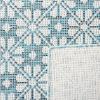 imageMartha Stewart x SAFAVIEH Outdoor Area Rug Collection  8 x 10 Blue ampamp Beige Weather Resistant ampamp Washable Ideal for Patio Backyard Mudroom Deck Dining Space MSR4491MBlueBeige