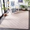 imageMartha Stewart x SAFAVIEH Outdoor Area Rug Collection  8 x 10 Blue ampamp Beige Weather Resistant ampamp Washable Ideal for Patio Backyard Mudroom Deck Dining Space MSR4491MLight PinkMulti