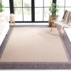 imageMartha Stewart x SAFAVIEH Outdoor Area Rug Collection  8 x 10 Camel ampamp Brown  Weather Resistant ampamp Washable Ideal for Patio Backyard Mudroom Deck Dining Space MSRO386TCamelBrown