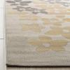 imageMartha Stewart x SAFAVIEH Outdoor Area Rug Collection  8 x 112quot Beige ampamp Brown Weather Resistant ampamp Washable Ideal for Patio Backyard Mudroom Deck Dining Space MSR4246232BeigeBrown