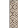 imageMartha Stewart x SAFAVIEH Outdoor Area Rug Collection  8 x 112quot Beige ampamp Sweet Pea Weather Resistant ampamp Washable Ideal for Patio Backyard Mudroom Deck Dining Space MSR4262Silhouette