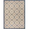imageMartha Stewart x SAFAVIEH Outdoor Area Rug Collection  8 x 112quot Beige ampamp Sweet Pea Weather Resistant ampamp Washable Ideal for Patio Backyard Mudroom Deck Dining Space MSR4262Azurite