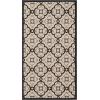 imageMartha Stewart x SAFAVIEH Outdoor Area Rug Collection  8 x 112quot Beige ampamp Sweet Pea Weather Resistant ampamp Washable Ideal for Patio Backyard Mudroom Deck Dining Space MSR4262Silhouette