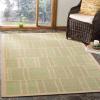 imageMartha Stewart x SAFAVIEH Outdoor Area Rug Collection  8 x 112quot Cream ampamp Sweet Pea Weather Resistant ampamp Washable Ideal for Patio Backyard Mudroom Deck Dining Space MSR4289325BeigeAnthracite