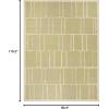 imageMartha Stewart x SAFAVIEH Outdoor Area Rug Collection  8 x 112quot Cream ampamp Sweet Pea Weather Resistant ampamp Washable Ideal for Patio Backyard Mudroom Deck Dining Space MSR4289325CreamSweet Pea