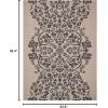 imageMartha Stewart x SAFAVIEH Outdoor Area Rug Collection  8 x 112quot Hickory Weather Resistant ampamp Washable Ideal for Patio Backyard Mudroom Deck Dining Space MSR4256236Hickory