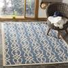 imageMartha Stewart x SAFAVIEH Outdoor Area Rug Collection  8 x 112quot Hickory Weather Resistant ampamp Washable Ideal for Patio Backyard Mudroom Deck Dining Space MSR4220030Azurite