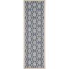 imageMartha Stewart x SAFAVIEH Outdoor Area Rug Collection  8 x 112quot Hickory Weather Resistant ampamp Washable Ideal for Patio Backyard Mudroom Deck Dining Space MSR4220030Azurite