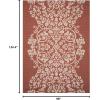 imageMartha Stewart x SAFAVIEH Outdoor Area Rug Collection  8 x 112quot Hickory Weather Resistant ampamp Washable Ideal for Patio Backyard Mudroom Deck Dining Space MSR4256236Cinnamon Stick