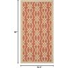 imageMartha Stewart x SAFAVIEH Outdoor Area Rug Collection  8 x 112quot Hickory Weather Resistant ampamp Washable Ideal for Patio Backyard Mudroom Deck Dining Space MSR4220030Cinnamon Stick