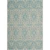 imageMartha Stewart x SAFAVIEH Outdoor Area Rug Collection  8 x 112quot Natural ampamp Beige Weather Resistant ampamp Washable Ideal for Patio Backyard Mudroom Deck Dining Space MSR411539321GreyAqua