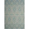 imageMartha Stewart x SAFAVIEH Outdoor Area Rug Collection  8 x 112quot Natural ampamp Beige Weather Resistant ampamp Washable Ideal for Patio Backyard Mudroom Deck Dining Space MSR411539321GreyAqua