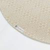 imageMartha by Martha Stewart  Chilewich Boxwood Placemats in Abalone  Set of 4  Easy Care Woven Tabletop Textiles  IndoorOutdoor  15quot RoundWheat