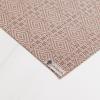 imageMartha by Martha Stewart  Chilewich Boxwood Placemats in Flax  Set of 4  Easy Care Woven Tabletop Textiles  IndoorOutdoor  185quot x 135quot RectangleBurnt Coral