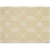 imageMartha by Martha Stewart  Chilewich Coverlet Placemats in Wheat  Set of 4  Easy Care Woven Tabletop Textiles  IndoorOutdoor  185quot x 135quot RectangleWheat