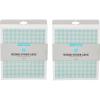 imageMartha Stewart Swedish Kitchen Absorbent Sponge Dish Cloths Stripes 8 CountTeal Gingham