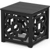 imageMartha Stewart by POLYWOOD Chinoiserie Accent Table GreenBlack
