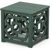 imageMartha Stewart by POLYWOOD Chinoiserie Accent Table GreenGreen