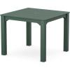 imageMartha Stewart by POLYWOOD Exclusive Chinoiserie Parsons 38quot Square Dining Table Slate GreyGreen