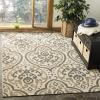 imageMartha Stewart x SAFAVIEH Outdoor Area Rug Collection  8 x 112quot Beige ampamp Anthracite Weather Resistant ampamp Washable Ideal for Patio Backyard Mudroom Deck Dining Space MSR411423612BeigeAnthracite