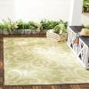 imageMartha Stewart x SAFAVIEH Outdoor Area Rug Collection  8 x 112quot Cinnamon Stick Weather Resistant ampamp Washable Ideal for Patio Backyard Mudroom Deck Dining Space MSR4229231Beach Grass