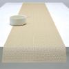 imageMartha by Martha Stewart  Chilewich Boxwood Table Runner in Alabone  Easy Care Woven Textile  IndoorOutdoor  StainFade Resistant  14quot x 72quotWheat