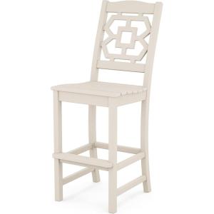imageMARTHA STEWART by POLYWOOD Chinoiserie Bar Side Chair in GreenSand