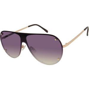 imageMartha Stewart Women Protective Metal Aviator Pilot SunglassesGold  Tortoise