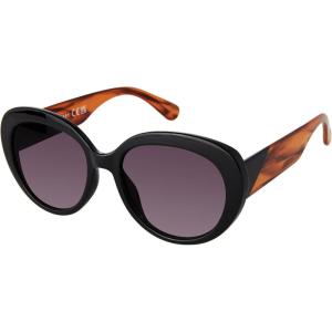 imageMartha Stewart Womens Ms193 Retro Modern Uv400 Protective Oval SunglassesTimeless Gifts for Her 537mmBlack Wood