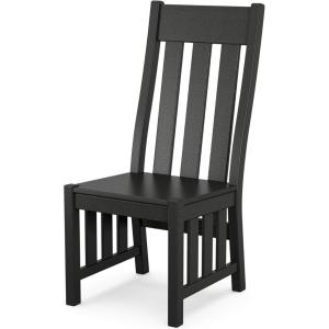 imageMartha Stewart by POLYWOOD Acadia Dining Side Chair in MahoganyBlack