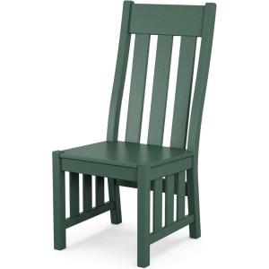 imageMartha Stewart by POLYWOOD Acadia Dining Side Chair in MahoganyGreen