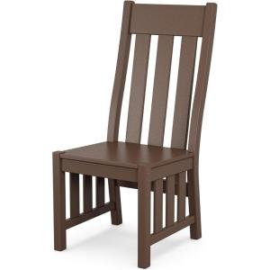 imageMartha Stewart by POLYWOOD Acadia Dining Side Chair in MahoganyMahogany