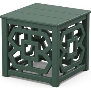 imageMartha Stewart by POLYWOOD Chinoiserie Accent Table GreenGreen