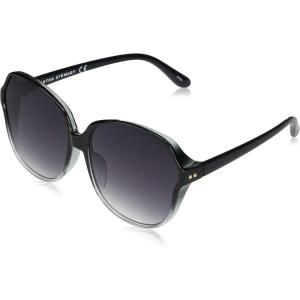 imageMartha Stewart womens Ms101 Oversized Uv400 Protective Round Sunglasses  Timeless Gifts for Her 635mm Round SunglassesBlack Fade