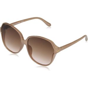 imageMartha Stewart womens Ms101 Oversized Uv400 Protective Round Sunglasses  Timeless Gifts for Her 635mm Round SunglassesNude