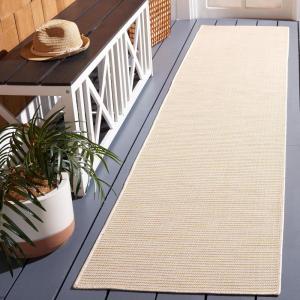 imageMartha Stewart x SAFAVIEH Outdoor Area Rug Collection  65quot Round Navy Weather Resistant ampamp Washable Ideal for Patio Backyard Mudroom Deck Dining Space MSR4490NYellow