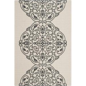 imageMartha Stewart x SAFAVIEH Outdoor Area Rug Collection  8 x 112quot Beach Grass Weather Resistant ampamp Washable Ideal for Patio Backyard Mudroom Deck Dining Space MSR4230Silhouette