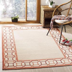 imageMartha Stewart x SAFAVIEH Outdoor Area Rug Collection  8 x 112quot Cinnamon Stick Weather Resistant ampamp Washable Ideal for Patio Backyard Mudroom Deck Dining Space MSR4266231A11