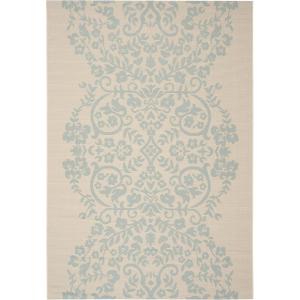 imageMartha Stewart x SAFAVIEH Outdoor Area Rug Collection  8 x 112quot Hickory Weather Resistant ampamp Washable Ideal for Patio Backyard Mudroom Deck Dining Space MSR4256236Rainwater