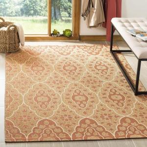 imageMartha Stewart x SAFAVIEH Outdoor Area Rug Collection  8 x 112quot Natural ampamp Beige Weather Resistant ampamp Washable Ideal for Patio Backyard Mudroom Deck Dining Space MSR411539321NaturalBeige