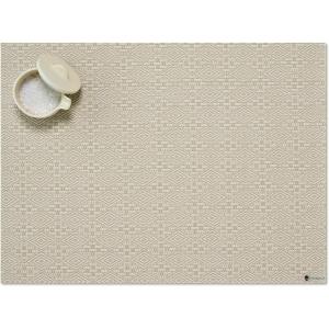 imageMartha by Martha Stewart  Chilewich Boxwood Placemats in Flax  Set of 4  Easy Care Woven Tabletop Textiles  IndoorOutdoor  185quot x 135quot RectangleFlax