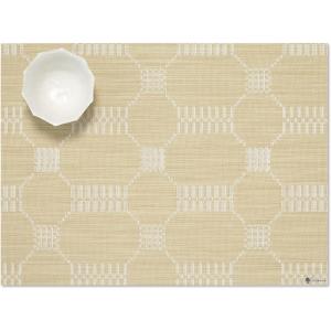 imageMartha by Martha Stewart  Chilewich Coverlet Placemats in Wheat  Set of 4  Easy Care Woven Tabletop Textiles  IndoorOutdoor  185quot x 135quot RectangleWheat